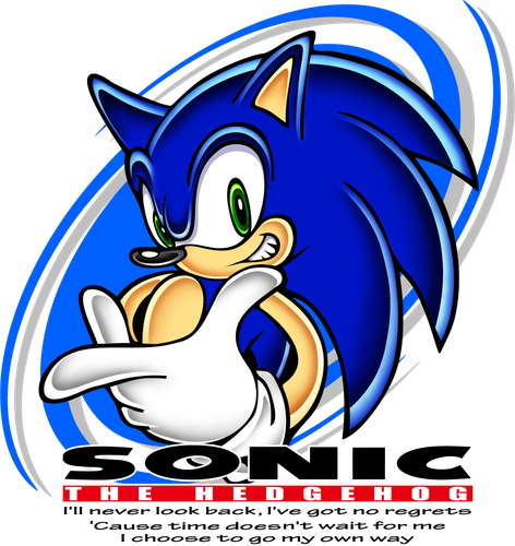 Sonic Adventure - Swirl Badge