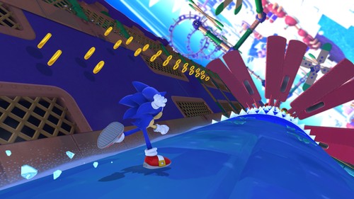 Sonic Lost World — Frozen Factory Zone 1 (Gamescom)