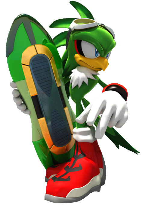 Jet Sonic Riders Babylon Rogues Gallery Sonic SCANF