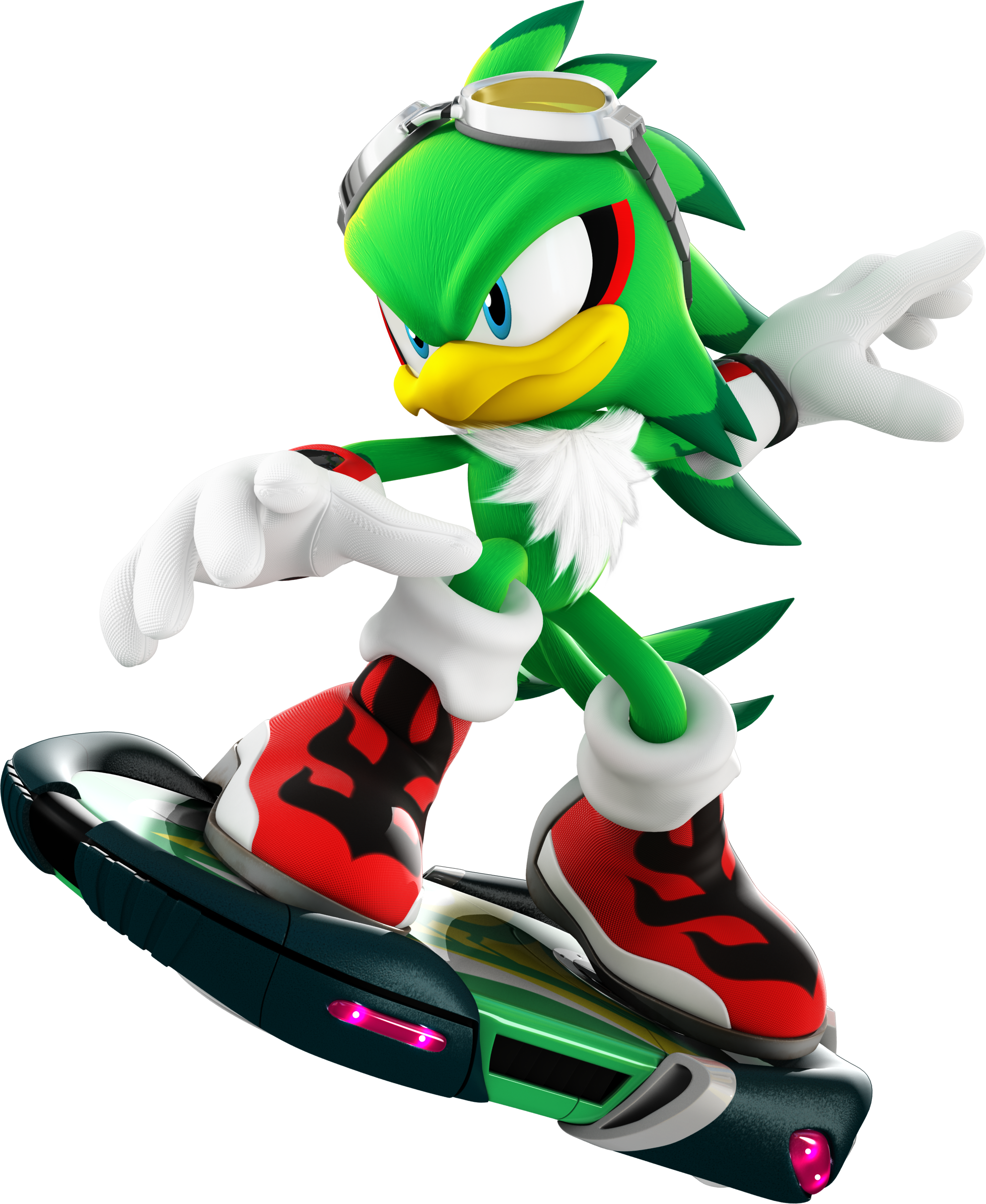 Jet Sonic Free Riders Package Babylon Rogues Gallery Sonic SCANF