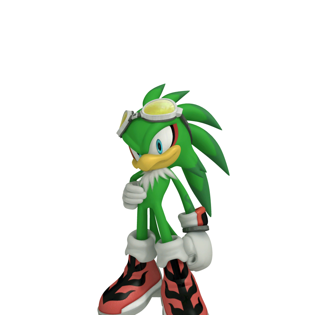 Jet Sonic Free Riders Babylon Rogues Gallery Sonic SCANF