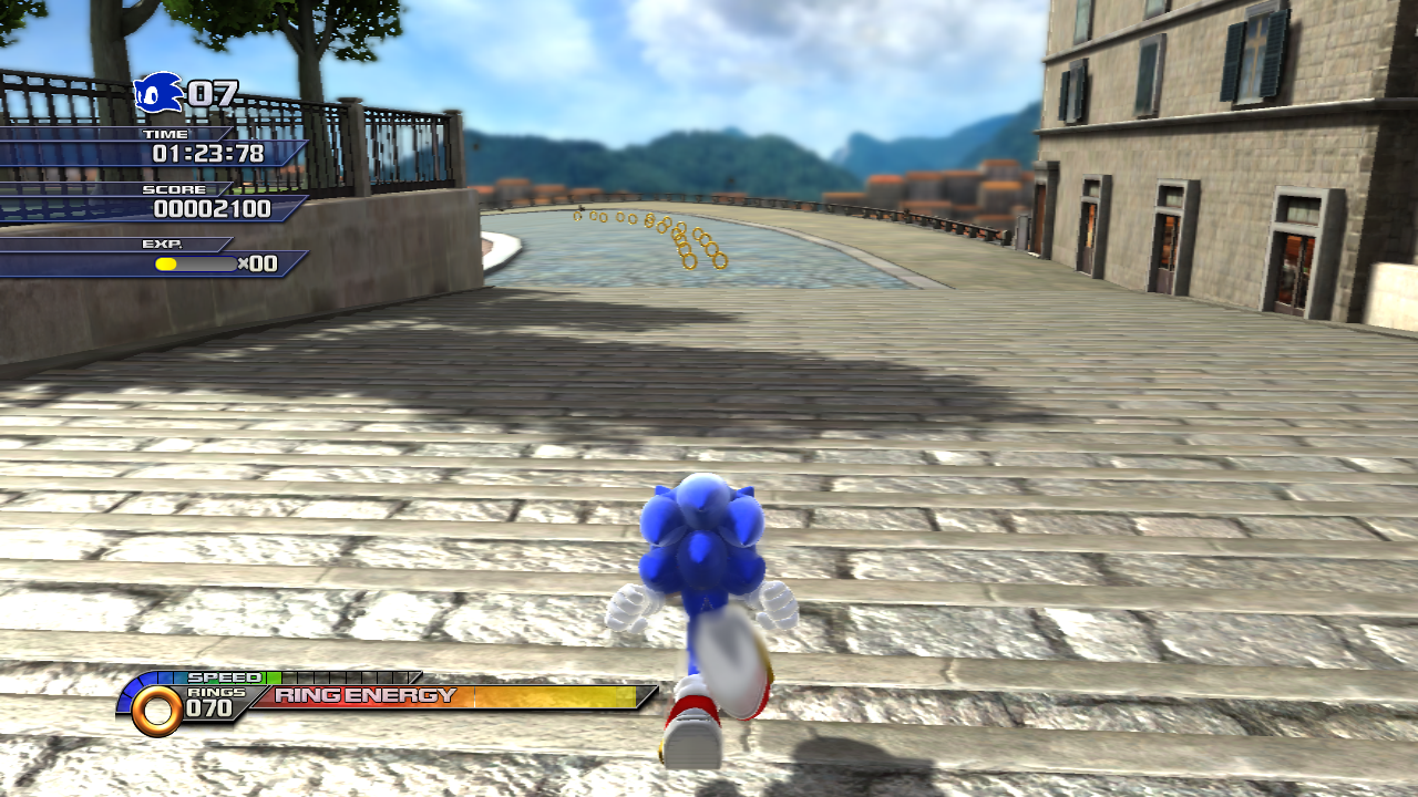 sonic unleashed rooftop run