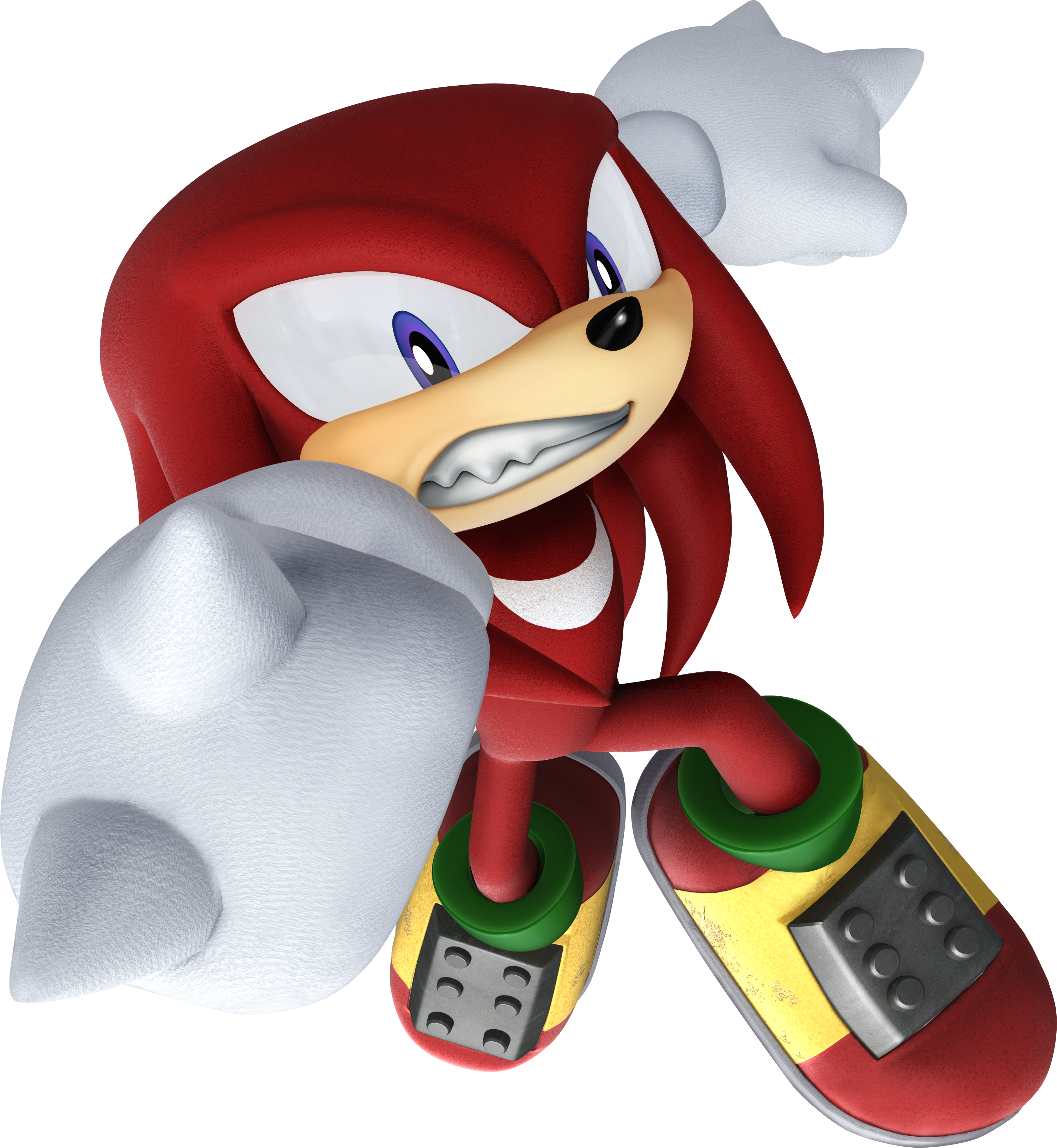 Sonic Rivals 2. Knuckles the Echidna. 