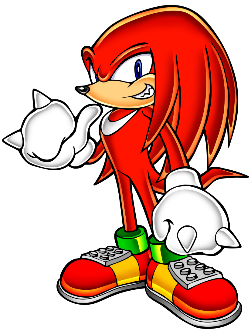 Sonic Adventure - Knuckles the Echidna - Галерея - Sonic SCANF.