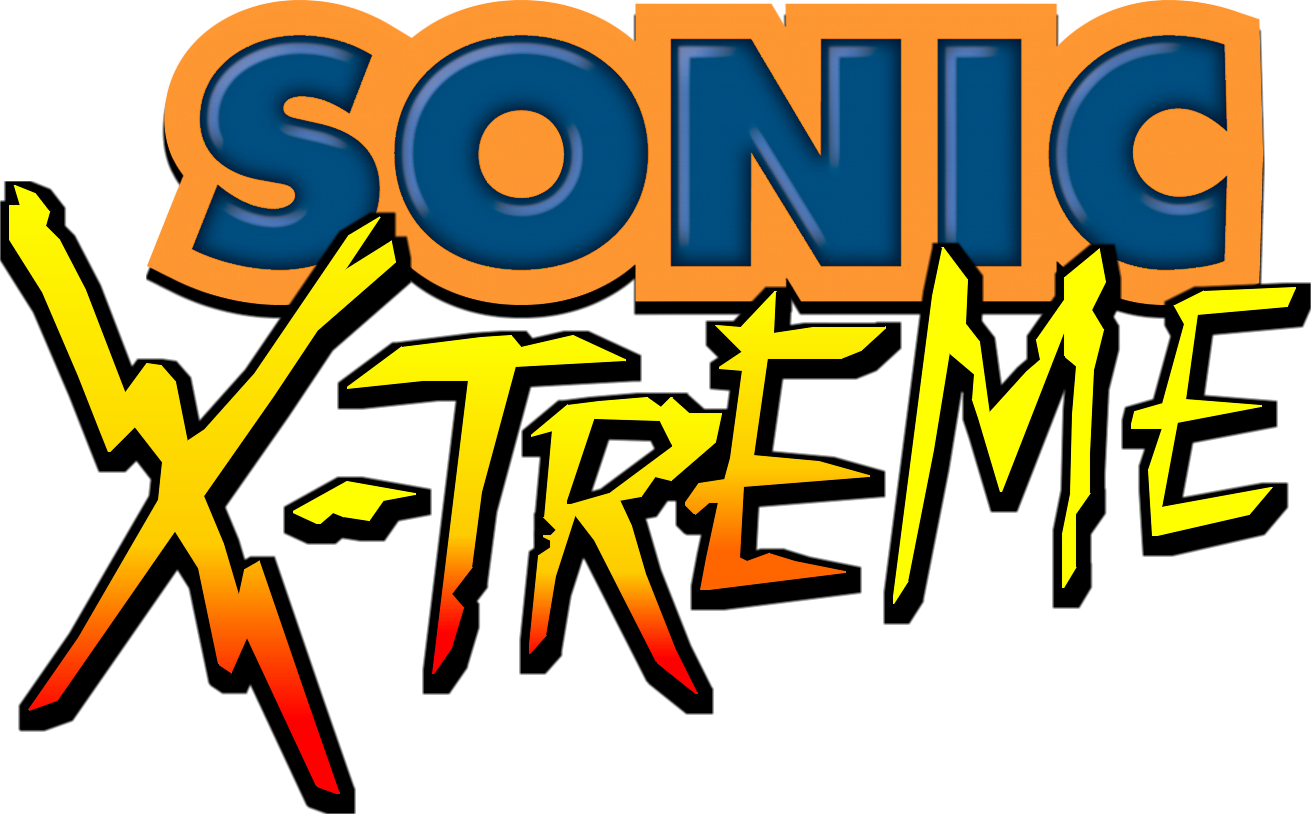 Sonic X-Treme - Logos - Gallery - Sonic SCANF