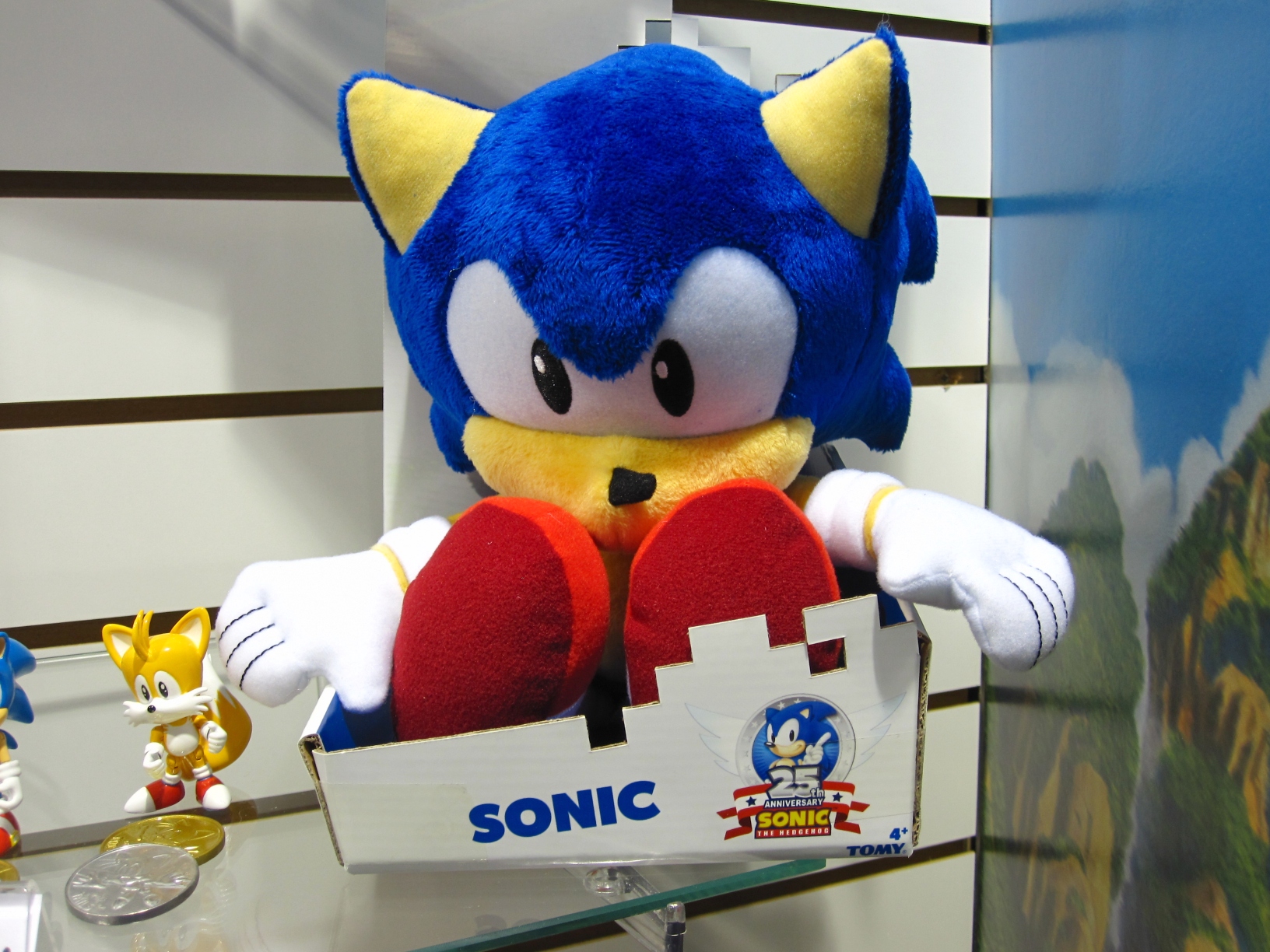 25th anniversary sonic the hedgehog plush