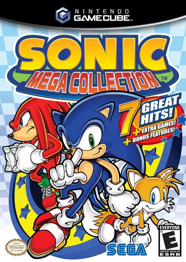 Sonic Mega Collection Обложки Gallery Sonic Scanf