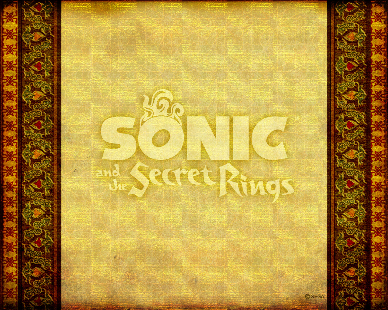Sonic and the Secret Rings. 