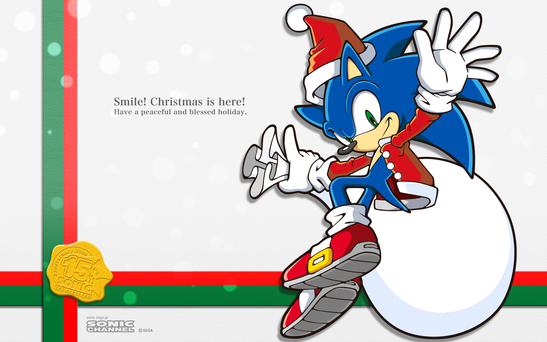 2006/12 - Christmas - Sonic Channel - Галерея - Sonic SCANF.