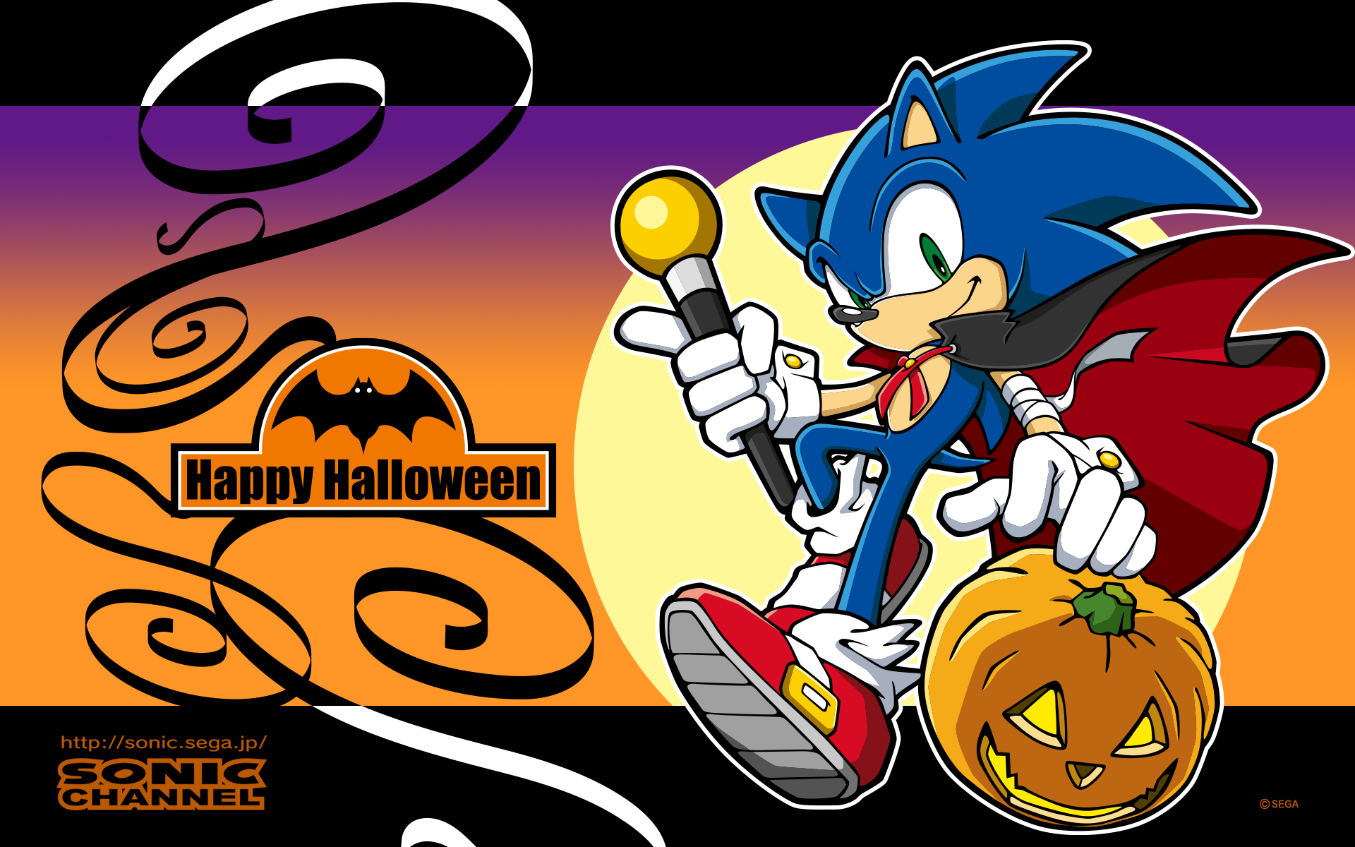 Sonic Halloween Wallpaper