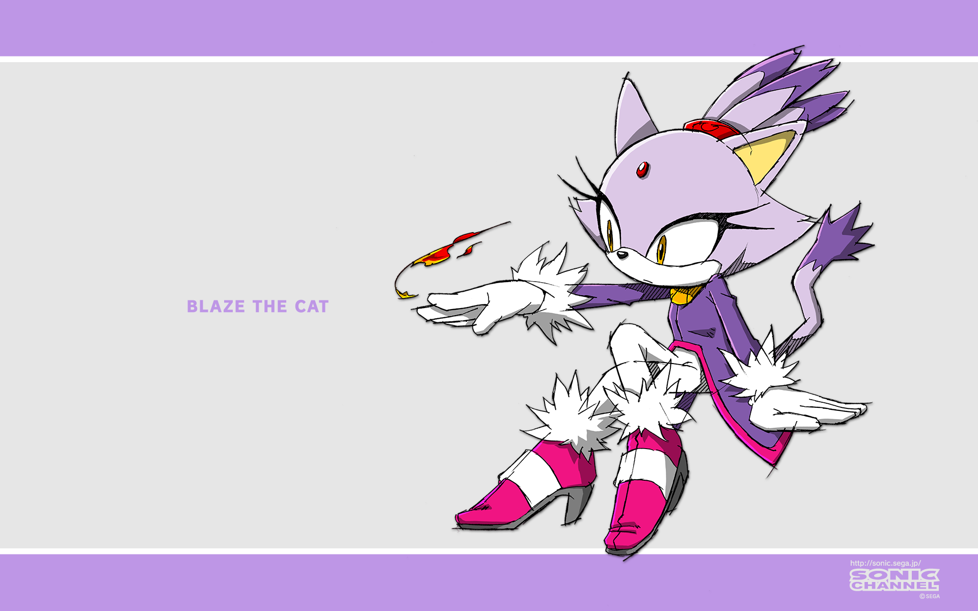 2011/08 - Blaze The Cat. 