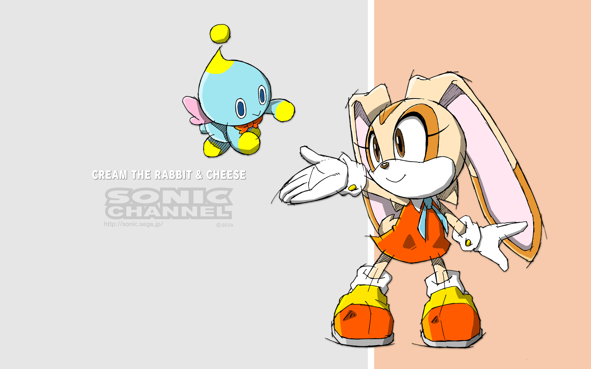 2012/10 - Cream the Rabbit & Cheese - Sonic Channel - Gallery - Sonic SCANF1920 x 1200