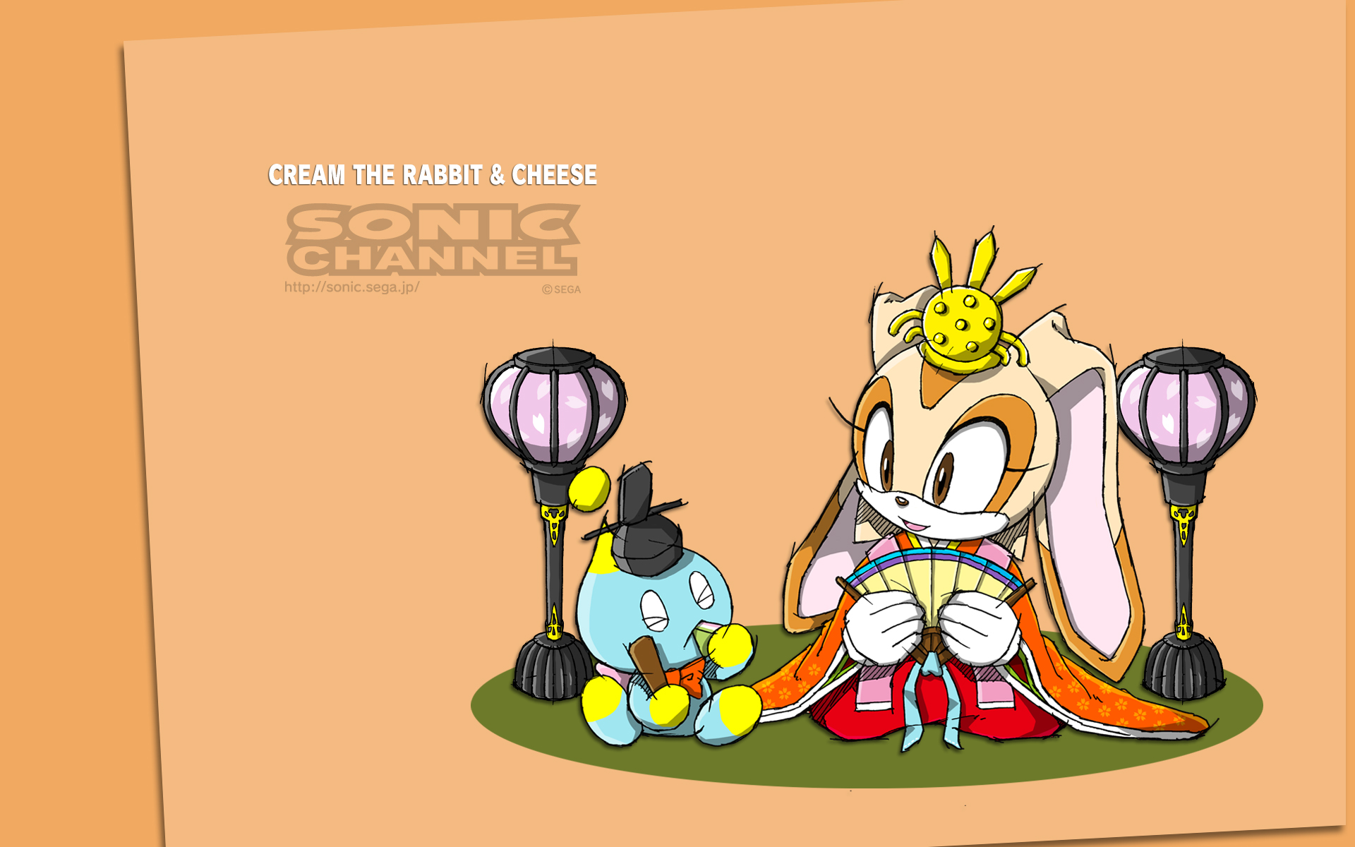 201303 Cream The Rabbit And Cheese Sonic Channel Gallery Sonic Scanf