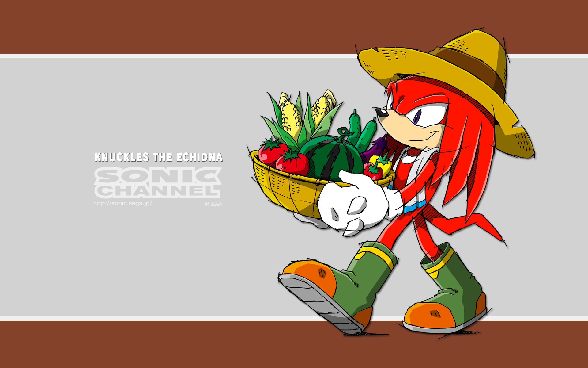 2014/08 - Knuckles the Echidna. 