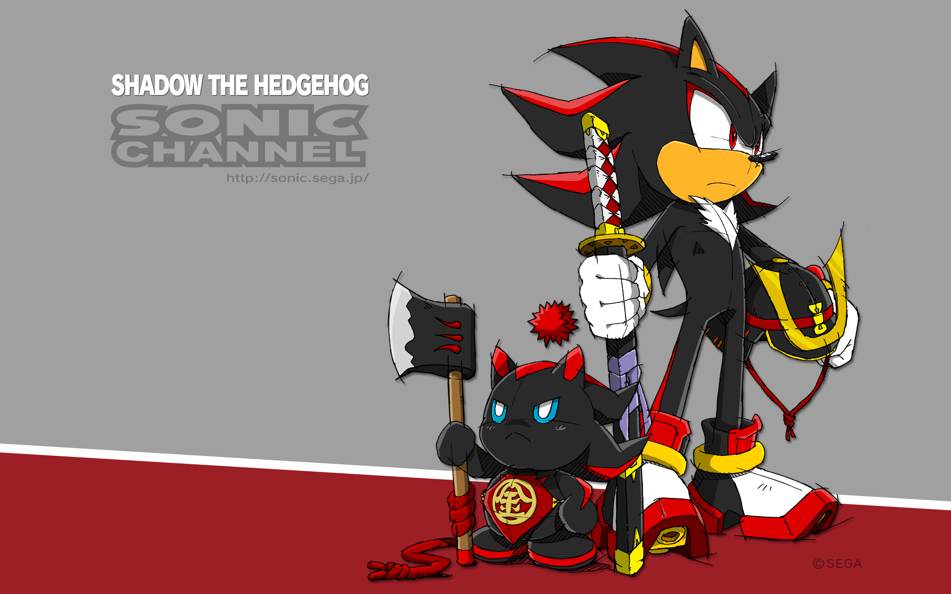 2015/05 - Shadow the Hedgehog & Dark Chao - Sonic Channel - Галерея - S...