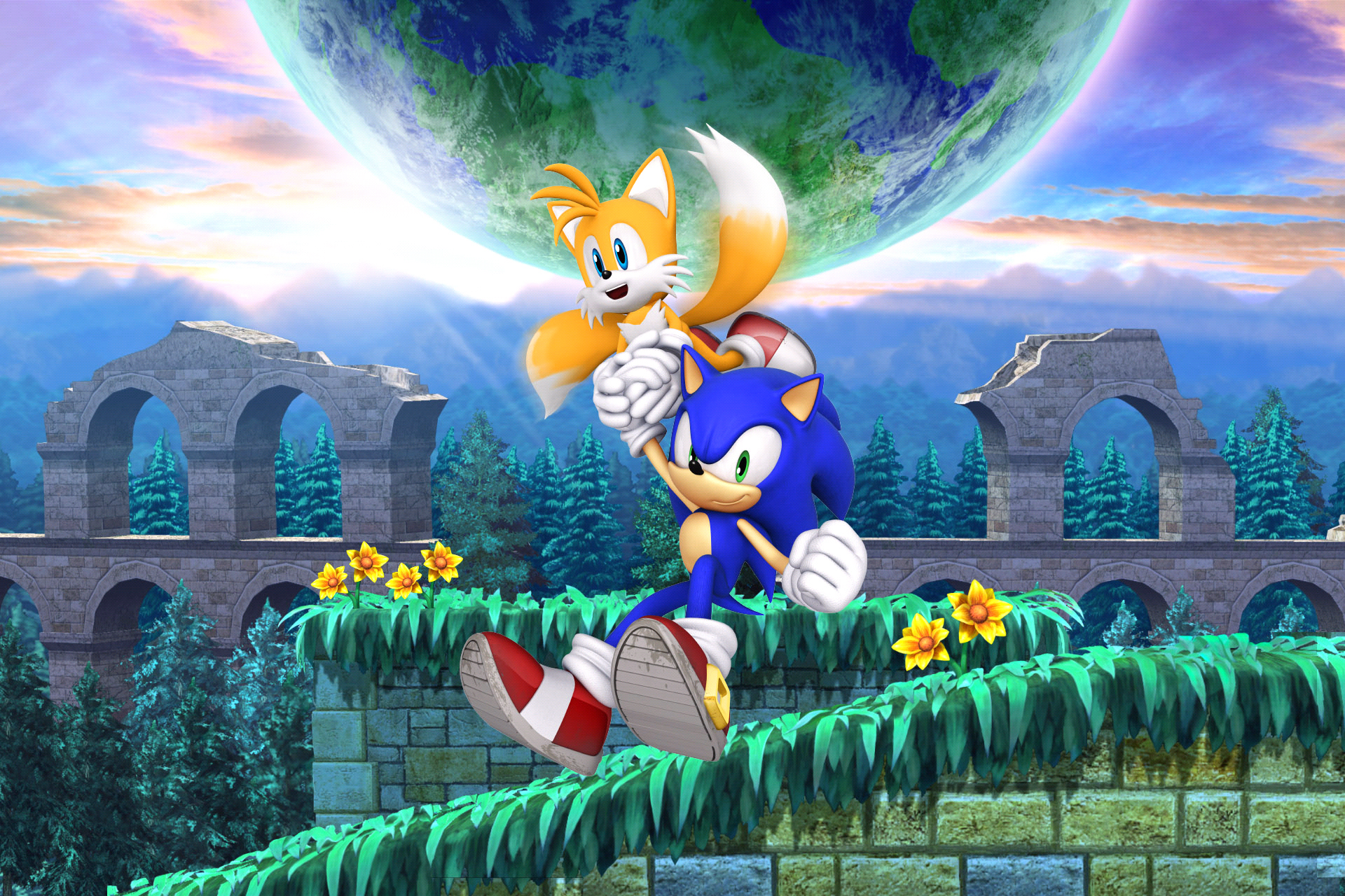 Sonic & Tails - Sonic the Hedgehog 4: Episode II - Gallery - Sonic SCANF