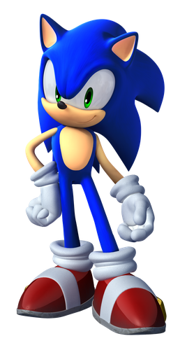 Sonic Unleashed - Sonic Teaser Render - Sonic the Hedgehog - Gallery ...