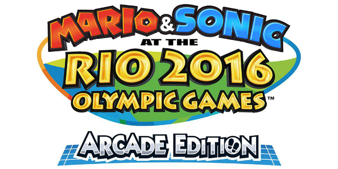 Mario & Sonic at the Rio 2016 Olympic Games Arcade Edition Logo